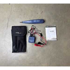 Fluke Networks Pro3000 Toner And Probe Kit with Canvas Pouch with Leads